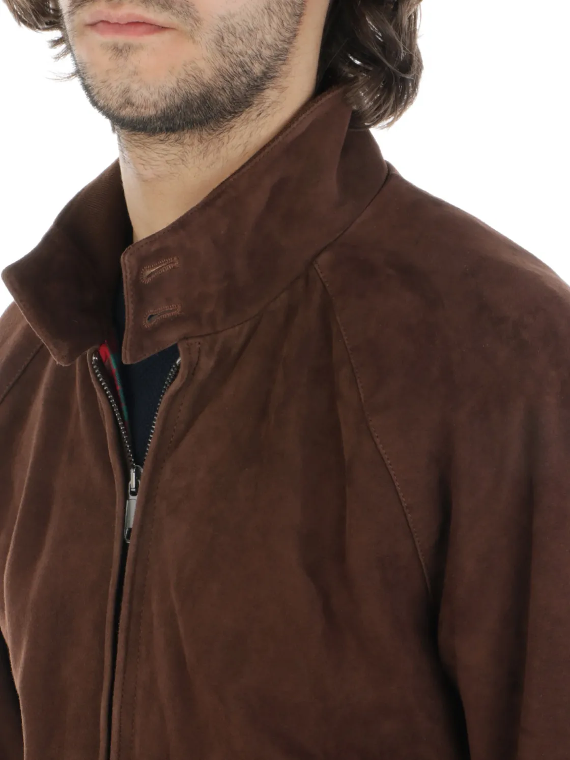 Baracuta | Giacca G9 in Pelle Scamosciata>Uomo Giubbotti E Piumini