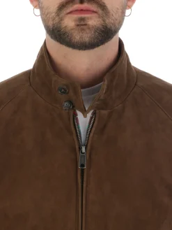 Baracuta | Giacca G9 in Pelle Scamosciata><noscript><img width=