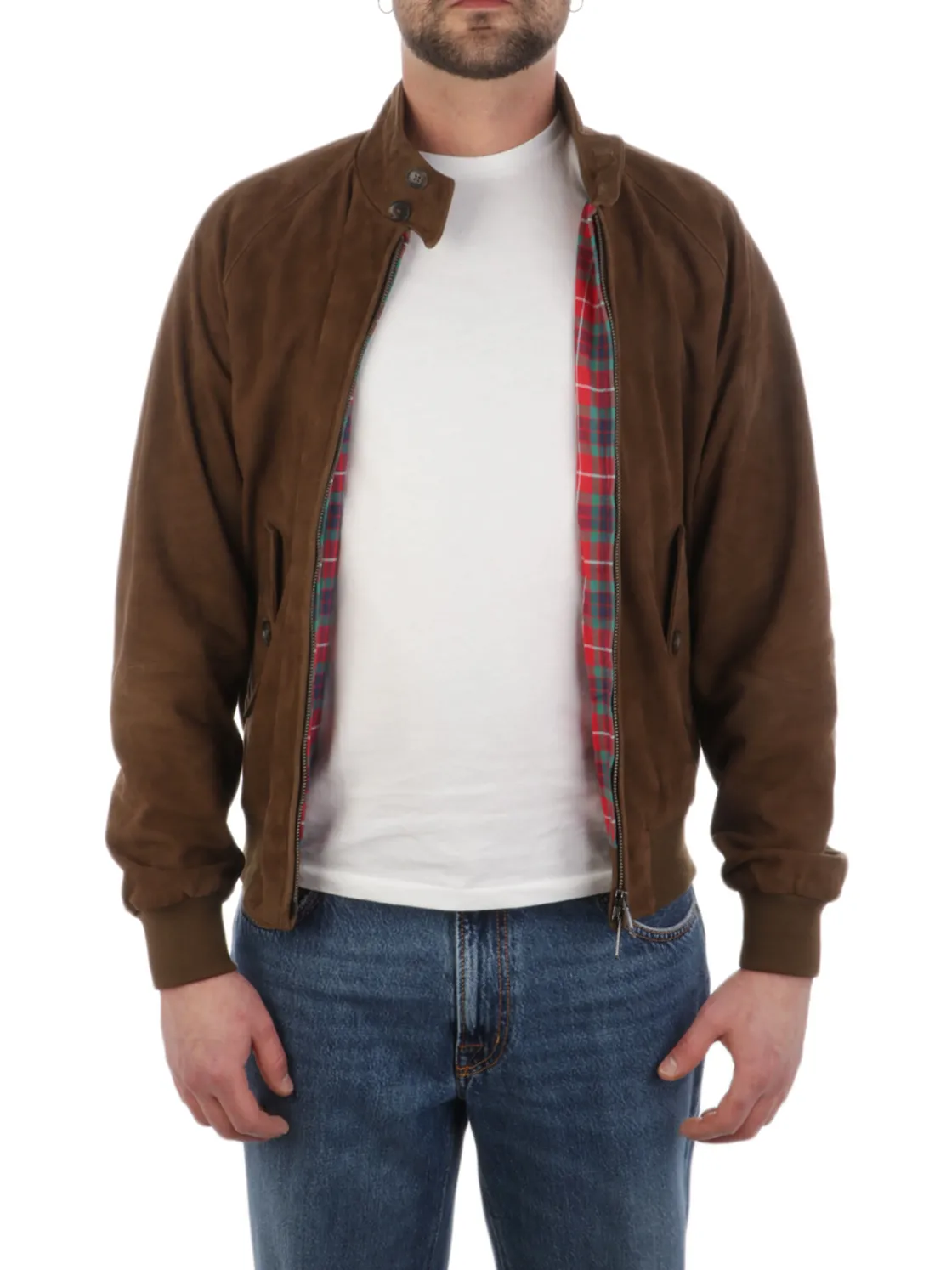Baracuta | Giacca G9 in Pelle Scamosciata>Uomo Giubbotti E Piumini