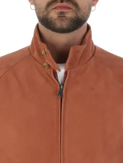 Baracuta | Giacca G9 in Pelle Scamosciata><noscript><img width=