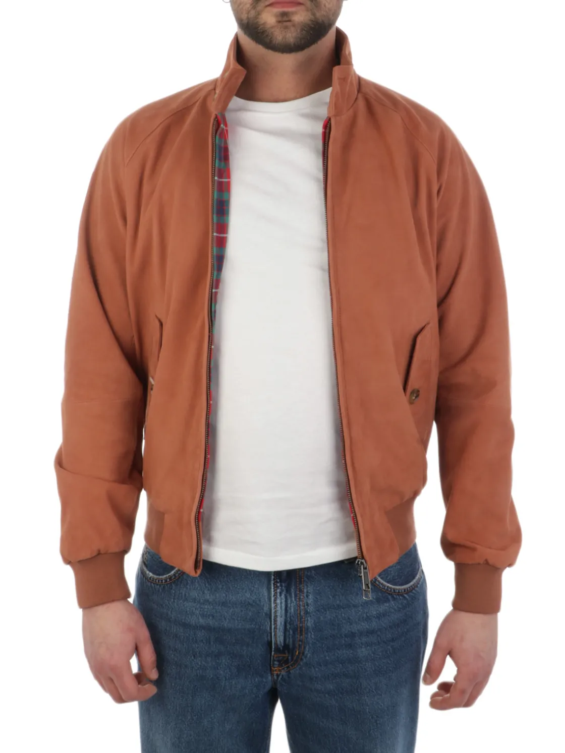 Baracuta | Giacca G9 in Pelle Scamosciata>Uomo Giubbotti E Piumini