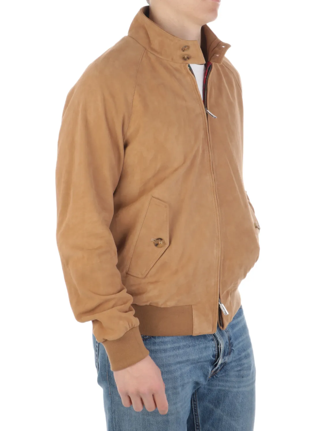 Baracuta | Giacca G9 in Pelle Scamosciata>Uomo Giubbotti E Piumini