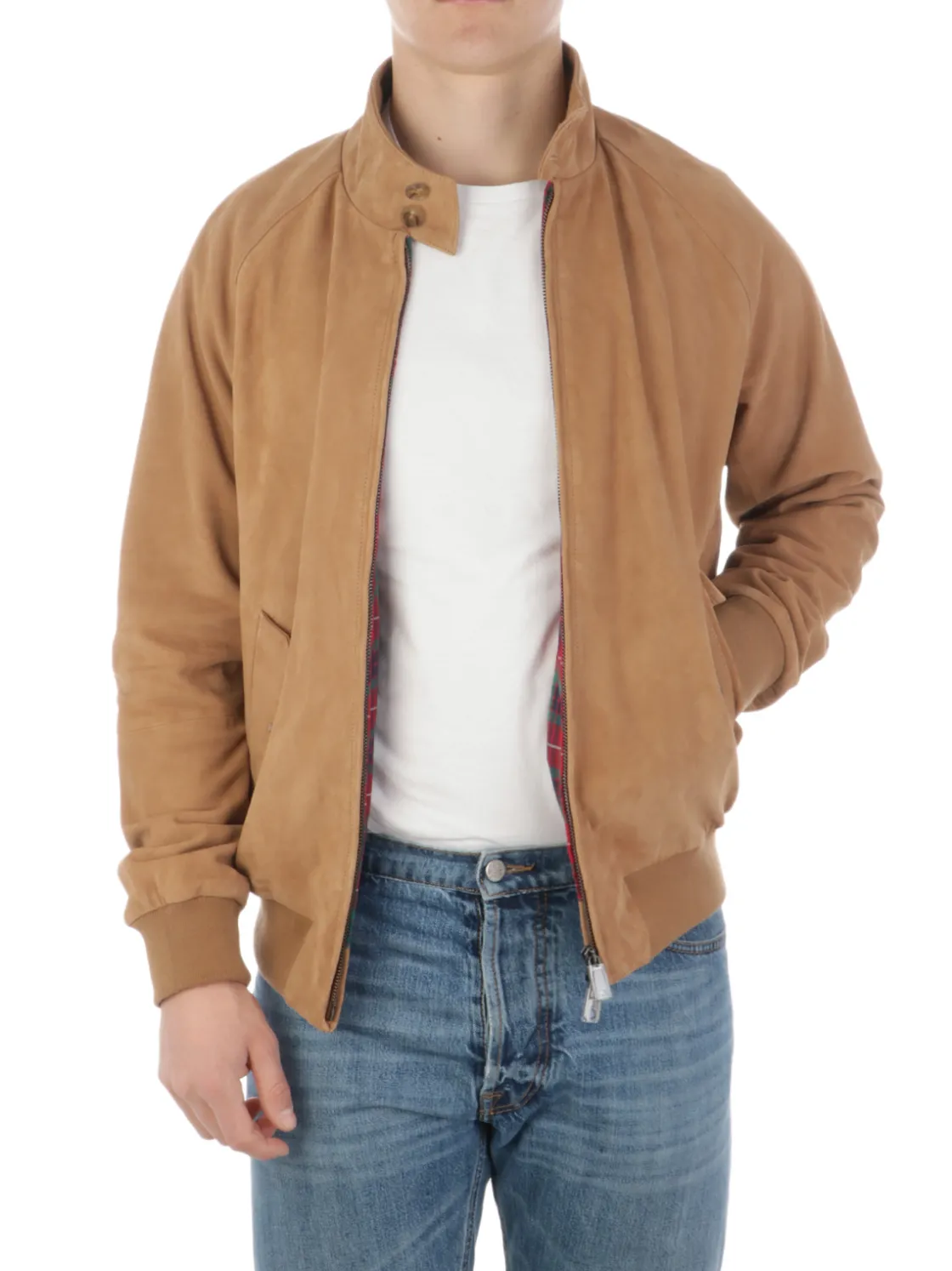 Baracuta | Giacca G9 in Pelle Scamosciata>Uomo Giubbotti E Piumini