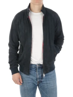 Baracuta | Giacca G9 in Pelle Scamosciata><noscript><img width=