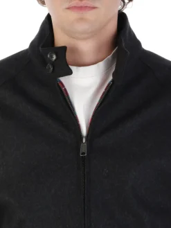 Baracuta | Giubbotto Unpadded G9 Melton Jacket><noscript><img width=