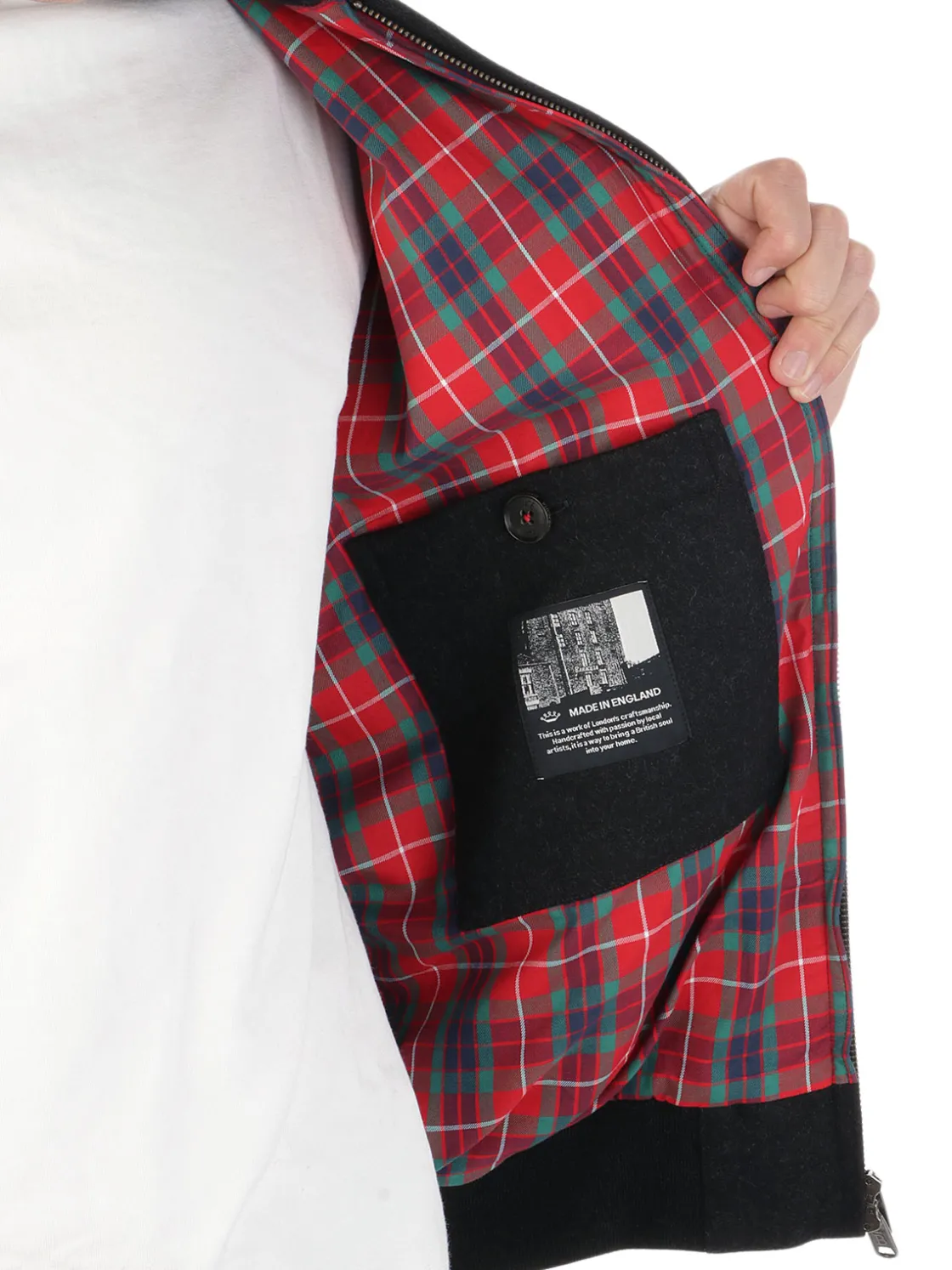 Baracuta | Giubbotto Unpadded G9 Melton Jacket>Uomo Giubbotti E Piumini