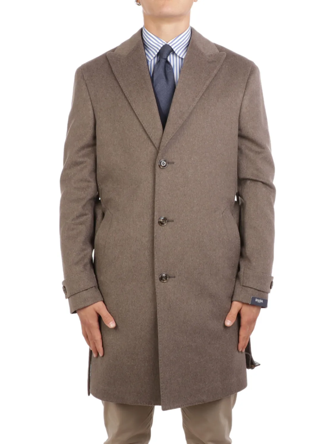 Barba | Cappotto Uomo Bata in Lana Vergine>Uomo Cappotti E Trench