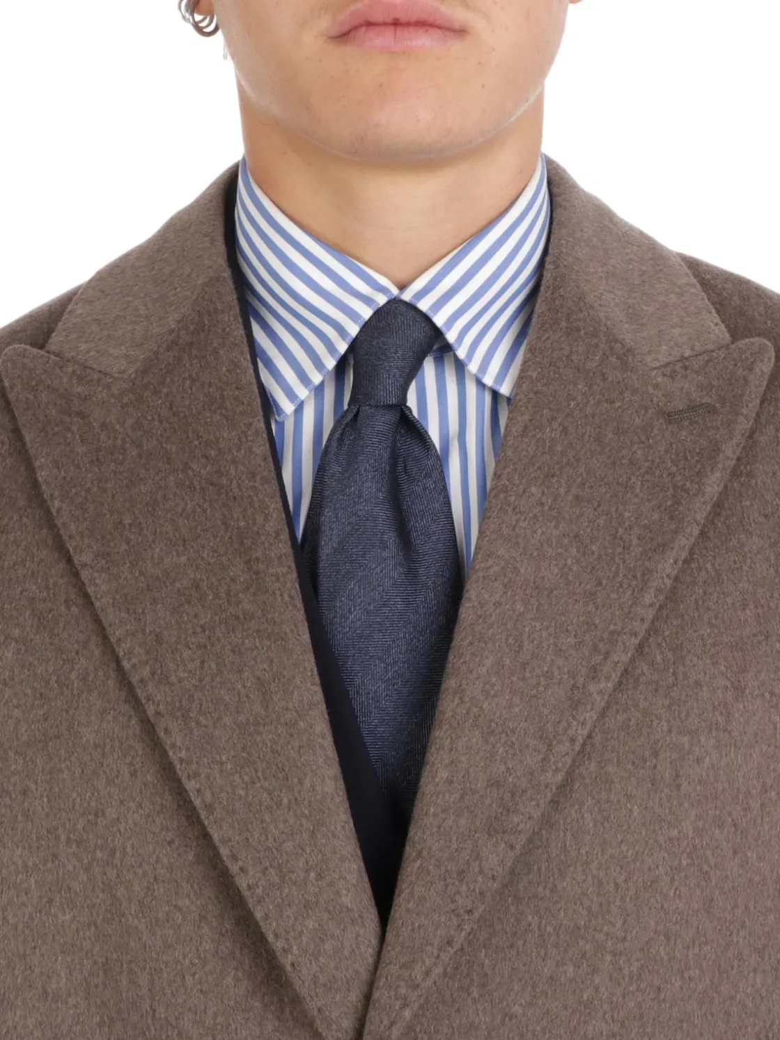 Barba | Cappotto Uomo Bata in Lana Vergine>Uomo Cappotti E Trench