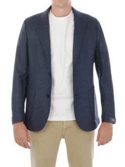 Barba | Giacca Uomo Easy in Lana Vergine><noscript><img width=