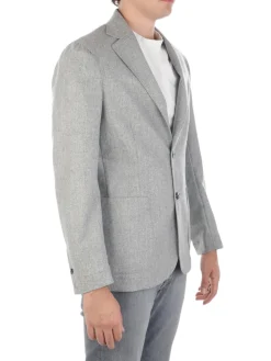 Barba | Giacca Uomo Easy in Lana Vergine>Uomo Blazer E Giacche