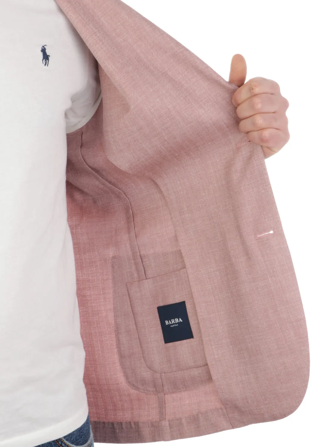 Barba | Giacca Uomo Easy in Lana e Seta>Uomo Blazer E Giacche
