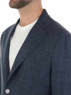 Barba | Giacca Uomo Easy in Lana e Seta><noscript><img width=