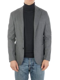 Barba | Giacca Uomo Easy in Lana>Uomo Blazer E Giacche