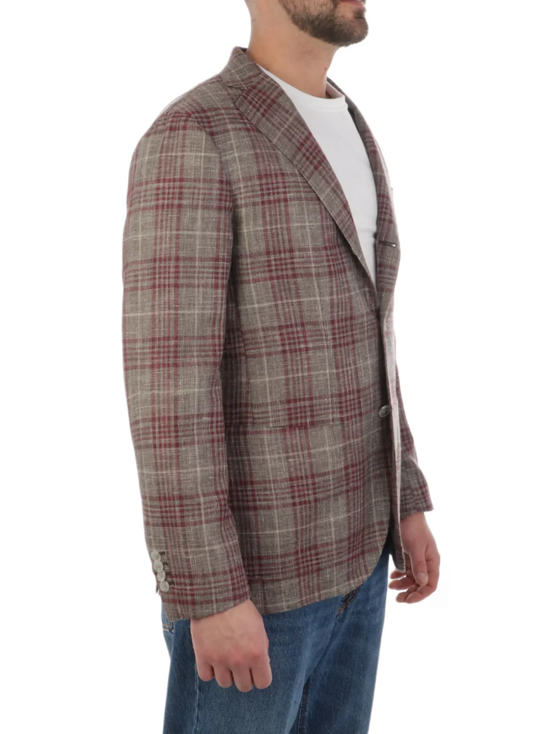 Barba | Giacca Uomo Jimmy in Lana e Seta>Uomo Blazer E Giacche