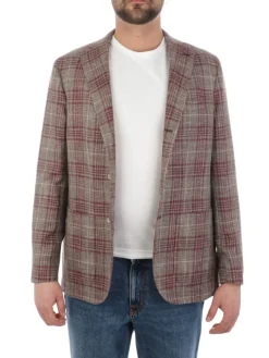 Barba | Giacca Uomo Jimmy in Lana e Seta><noscript><img width=
