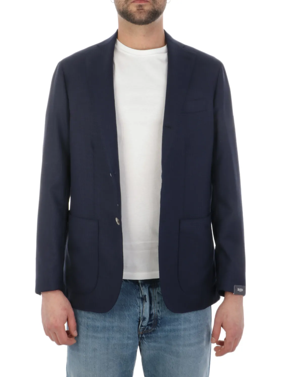 Barba | Giacca Uomo Jimmy in Lana Vergine>Uomo Blazer E Giacche
