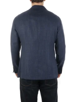 Barba | Giacca Uomo Jimmy in Lana Seta e Lino><noscript><img width=