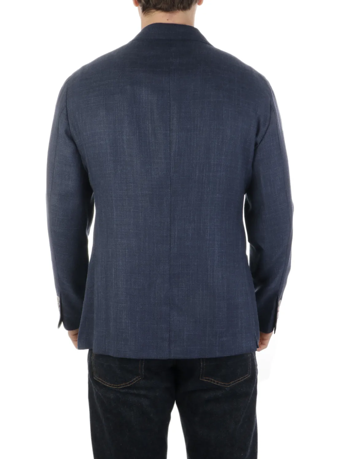 Barba | Giacca Uomo Jimmy in Lana Seta e Lino>Uomo Blazer E Giacche