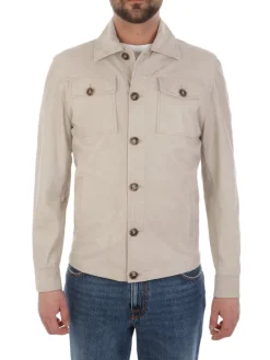 Barba | Giacca Uomo Sport in Pelle Scamosciata><noscript><img width=