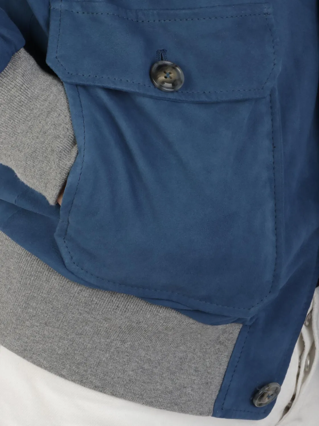 Barba | Giubbotto Uomo Vermont in Suede>Uomo Giubbotti E Piumini