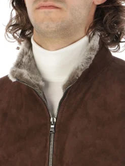 Barba | Giubbotto Uomo Wolf in Suede><noscript><img width=