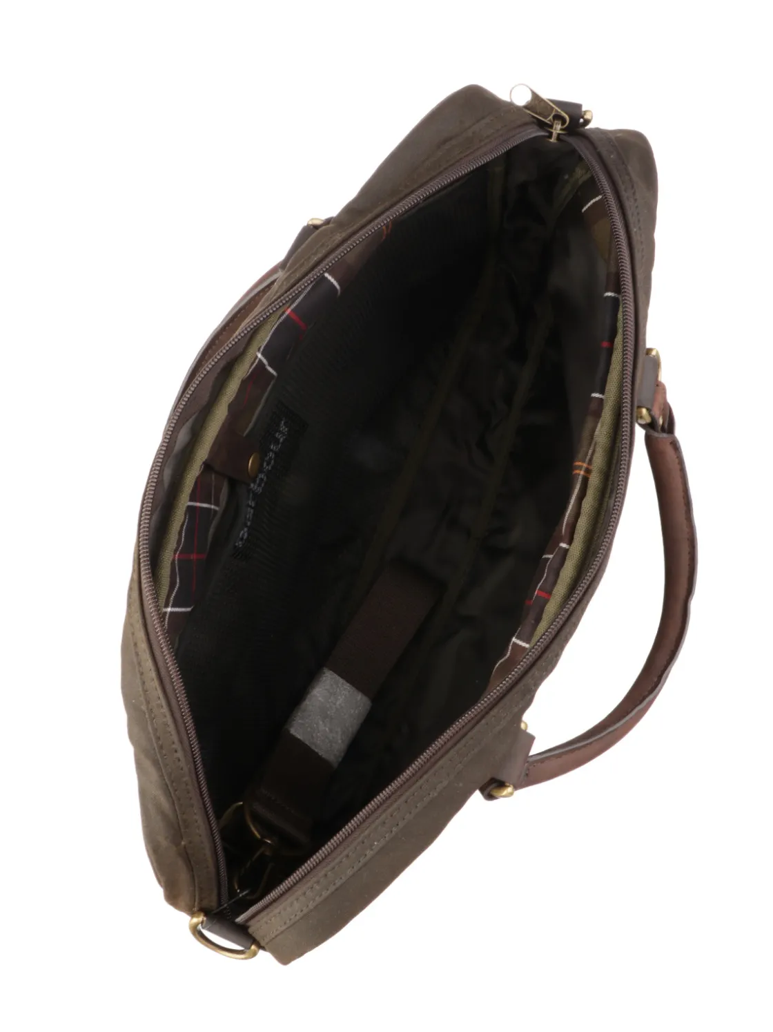 Barbour | Briefcase Uomo in Cotone Cerato>Uomo Borse E Zaini