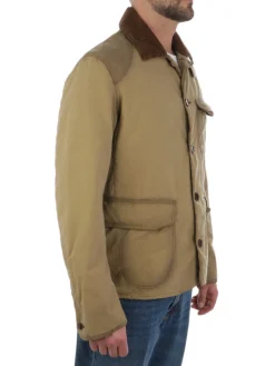 Barbour | Giacca Uomo Utility in Cotone Cerato>Uomo Giubbotti E Piumini