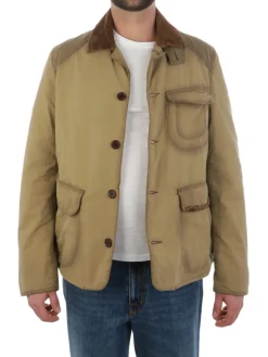 Barbour | Giacca Uomo Utility in Cotone Cerato><noscript><img width=