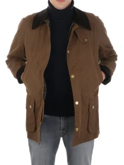 Barbour | Giubbotto Uomo Ashby Waxed><noscript><img width=
