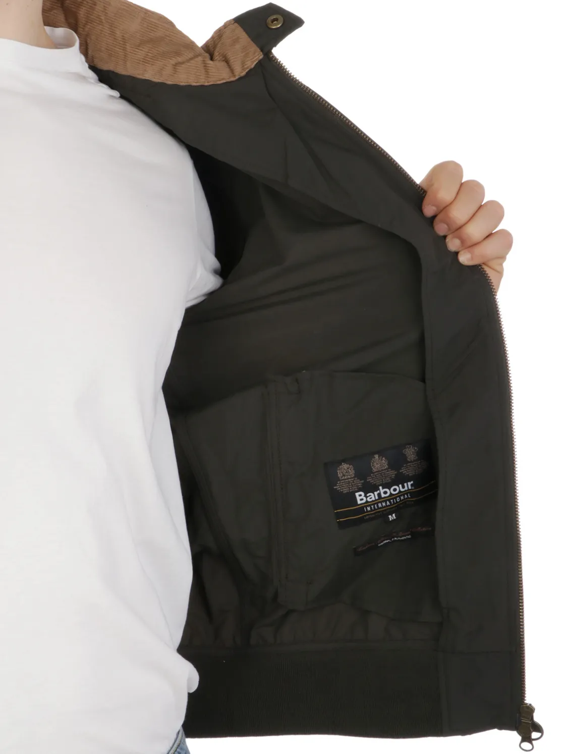 Barbour International BARBOUR | Giubbotto Uomo Steve McQueen Rectifier>Uomo Giubbotti E Piumini