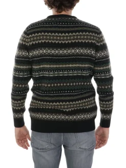 Barbour | Pullover Uomo Fairisle Crew>Uomo Maglie