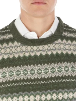 Barbour | Pullover Uomo Fairisle Crew><noscript><img width=