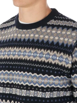 Barbour | Pullover Uomo Fairisle Crew><noscript><img width=