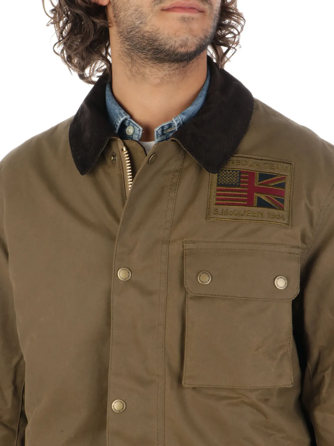 Barbour International | Giacca Uomo Cerata Workers>Uomo Giubbotti E Piumini