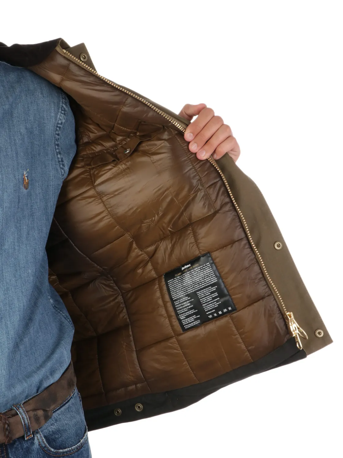 Barbour International | Giacca Uomo Cerata Workers>Uomo Giubbotti E Piumini