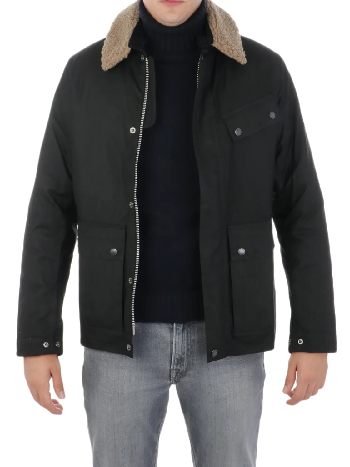 Barbour International | Giacca Uomo Cerata Coppice>Uomo Giubbotti E Piumini