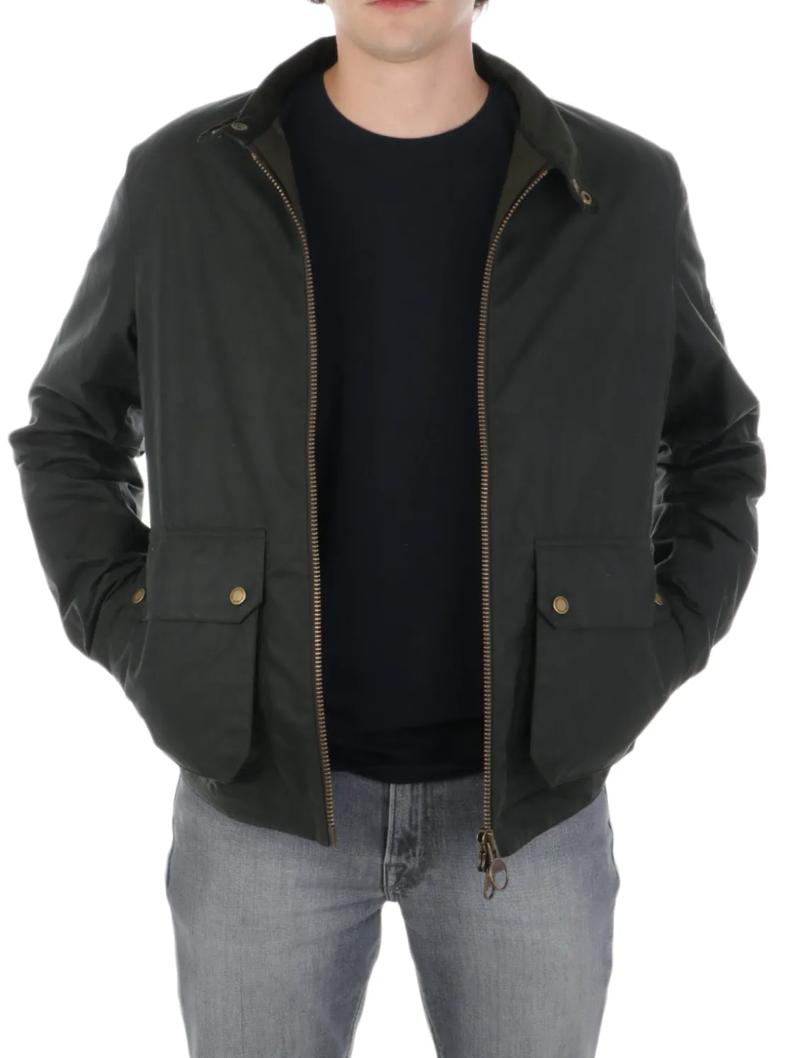 Barbour International | Giacca Uomo Harrington Lutlaw>Uomo Giubbotti E Piumini