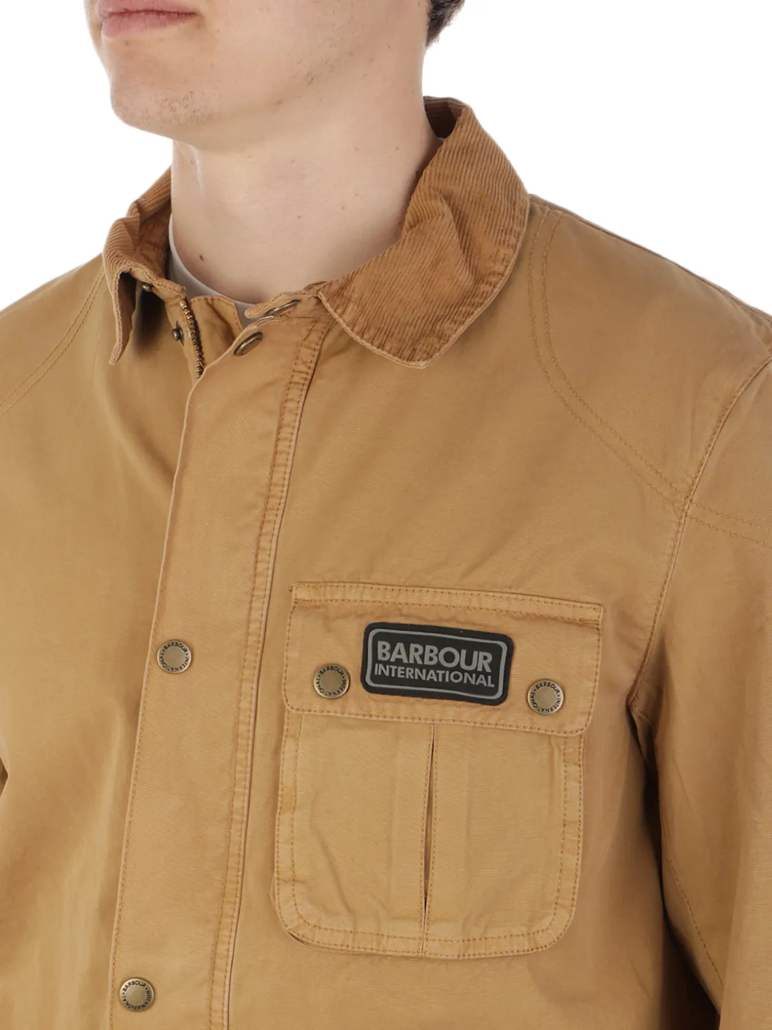 Barbour International | Giubbotto Uomo Tourer Barwell in Cotone>Uomo Giubbotti E Piumini