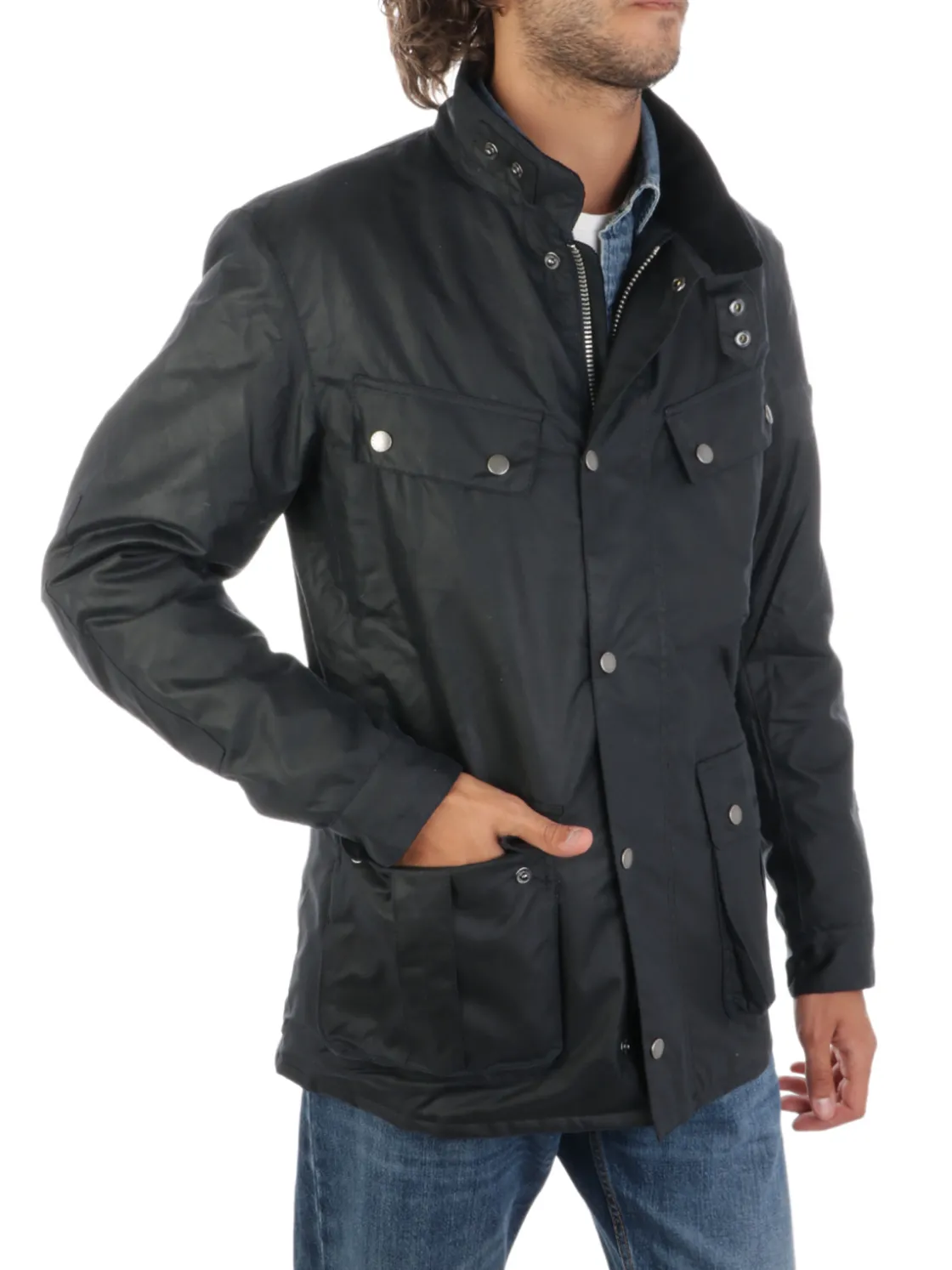 Barbour International | Giacca Uomo Cerata Duke>Uomo Giubbotti E Piumini