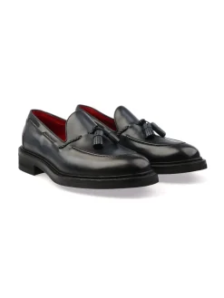 Barrett | Mocassino Uomo in Pelle con Nappine>Uomo Mocassini