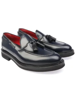 Barrett | Mocassino Uomo Spazzolato con Nappine>Uomo Mocassini