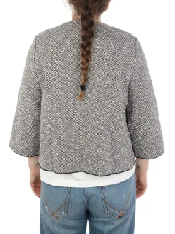 Base | Chanellina Donna in Tweed di Cotone>Donna Maglie