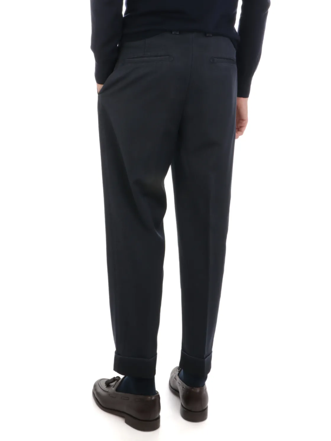 Berwich | Pantalone Uomo Chiaia GD in Lana>Uomo Pantaloni