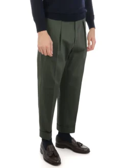 Berwich | Pantalone Uomo Chiaia in Cotone Stretch>Uomo Pantaloni