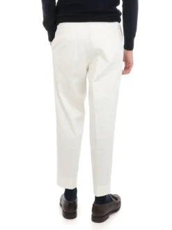 Berwich | Pantalone Uomo Chiaia in Cotone Stretch>Uomo Pantaloni