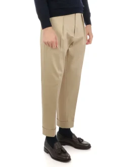 Berwich | Pantalone Uomo Chiaia in Cotone Stretch>Uomo Pantaloni