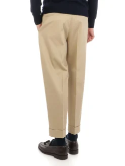 Berwich | Pantalone Uomo Chiaia in Cotone Stretch>Uomo Pantaloni