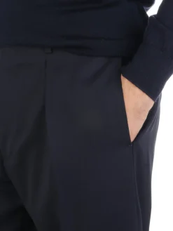 Berwich | Pantalone Uomo Chiaia in Fresco Lana><noscript><img width=