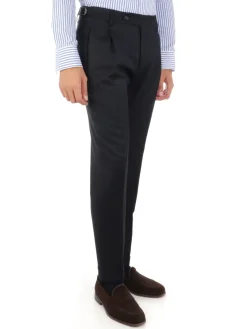 Berwich | Pantalone Uomo Morello con Pince>Uomo Pantaloni