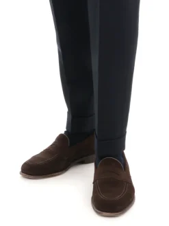 Berwich | Pantalone Uomo Morello con Pince><noscript><img width=